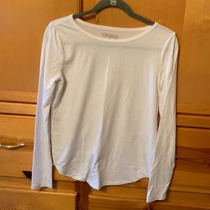 Mudd white long sleeve tee size XS